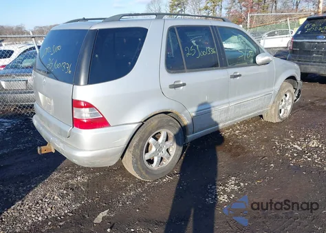 2004 Mercedes-Benz Ml 350 4Matic z USA, uszkodzony, nr VIN 4JGAB57E04A465323